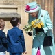 Rainha Elizabeth 2ª comparece a missa de Páscoa em seu aniversário de 93 anos - AFP