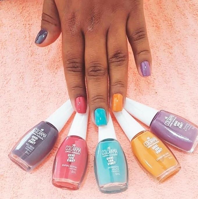 Esmaltes da coleção Qual é a sua vibe? - Divulgação