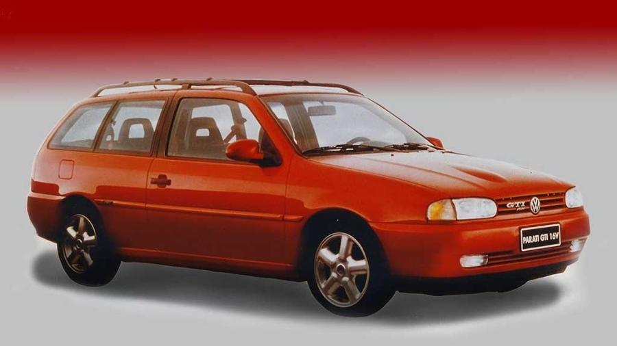 Parati GTI 16V foi lançada em 1997, trazendo o mesmo motor 2.0 do Gol GTI; era um dos carros nacionais mais rápidos e caros - Divulgação