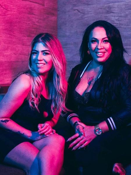 Raquel Pacheco, a Bruna Surfistinha, e Fabiana Escobar, a Bibi Perigosa - Reprodução/Instagram - Reprodução/Instagram