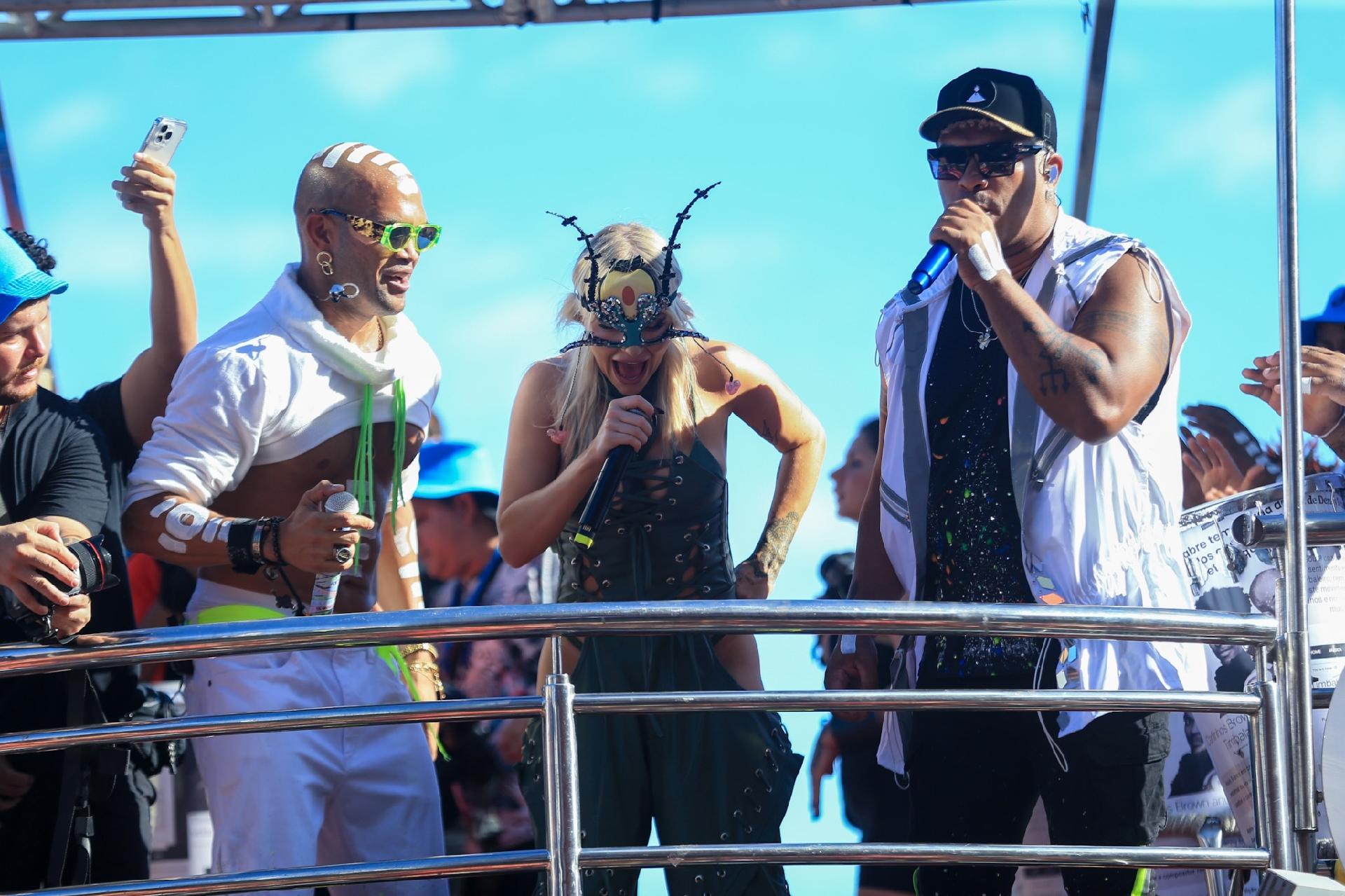 Luísa Sonza canta em bloco em Salvador - Victor Chapetta/Agnews