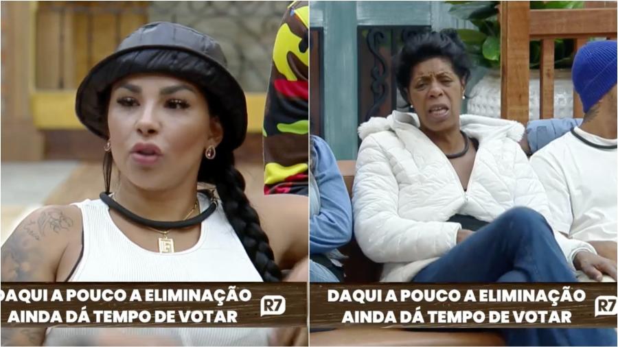 A Fazenda 2023: Jenny e Márcia Fu se desentendem - Reprodução/PlayPlus