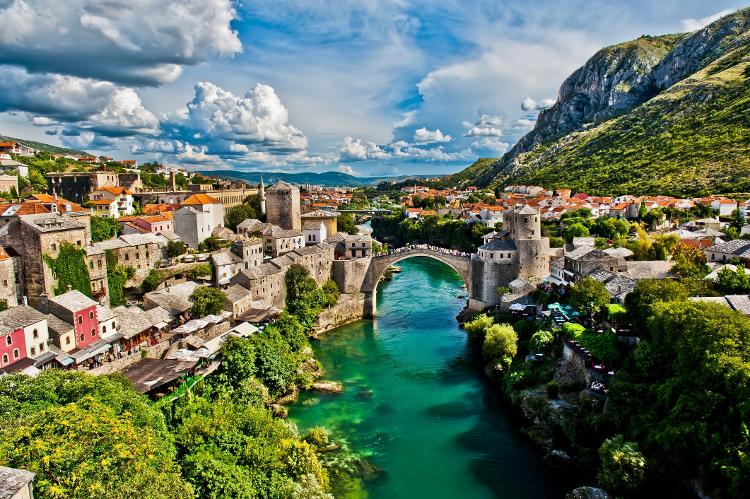 Mostar, na Bósnia e Herzegovina