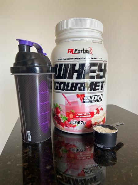 Whey Protein Gourmet tem sabor agradável e ajuda a cuidar da minha saúde Whey Protein Gourmet tem sabor agradável e ajuda a cuidar da minha saúde