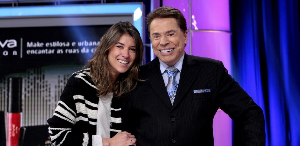 Rebeca Abravanel apresenta o programa "Roda Roda" com o pai Silvio Santos - Lourival Ribeiro/SBT - Lourival Ribeiro/SBT