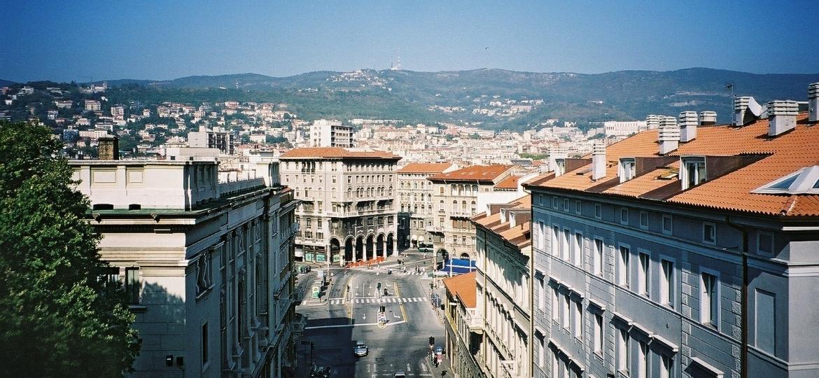 Trieste, na Itália - Arquivo pessoal