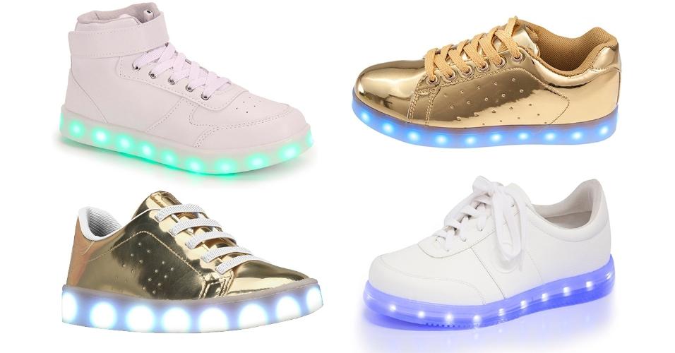 Tênis com luz de LED vira febre entre adultos; veja onde encontrar BOL Listas BOL Listas Tênis com luz de LED vira febre entre adultos; veja onde encontrar BOL Listas BOL Listas