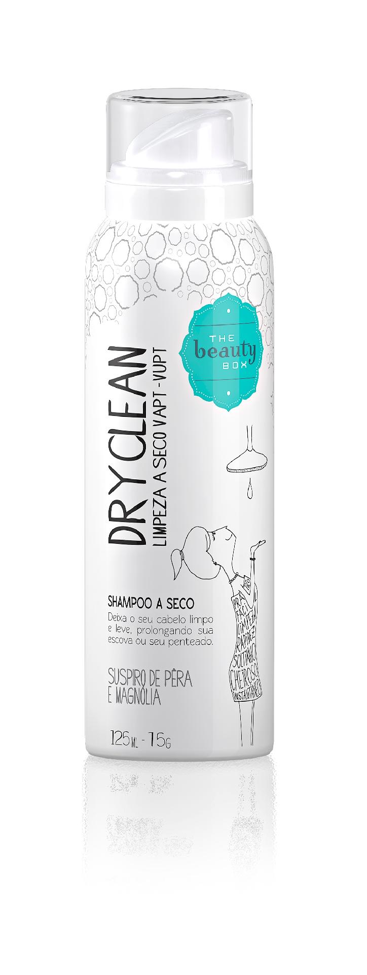 Dry Clean: com aplicação que precisa de massagem, devolve leveza e aspecto de limpeza aos fios. R$ 29,90, The Beauty Box, thebeautybox.com.br - Divulgação
