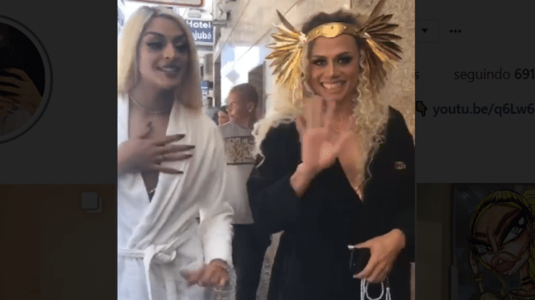 Pabllo Vittar e Elis Miranda (Silvero Pereira) - Reprodução/Instagram - Reprodução/Instagram
