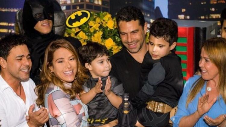 Zezé Di Camargo, Wanessa, João Francisco, Marcus Buaiz, José Marcus e Zilu Camargo - Reprodução/Instagram/wanessa - Reprodução/Instagram/wanessa