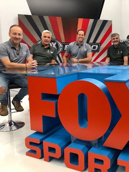 Parte do elenco do canal Fox Sports na Copa da Rússia - Divulgação