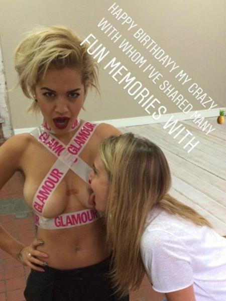 Rita Ora e Cara Delevingne - Reprodução/Instagram