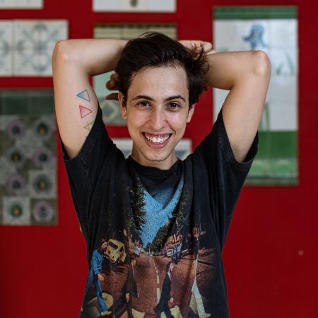 O jovem trans Erick Witzel, de 24 anos - Ricardo Borges/UOL