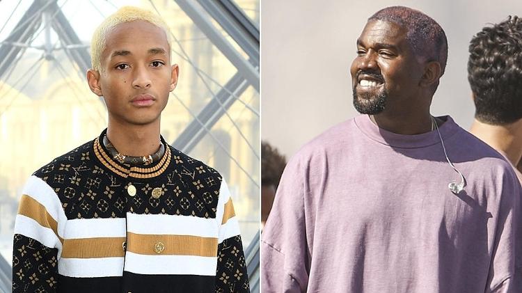 Jaden kanye - Pascal Le Segretain/Rich Fury/Getty Images/Montagem - Pascal Le Segretain/Rich Fury/Getty Images/Montagem