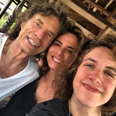 Luciana Gimenez faz homenagem a Mick Jagger em Dia dos Pais na Inglaterra - Reprodução/Instagram