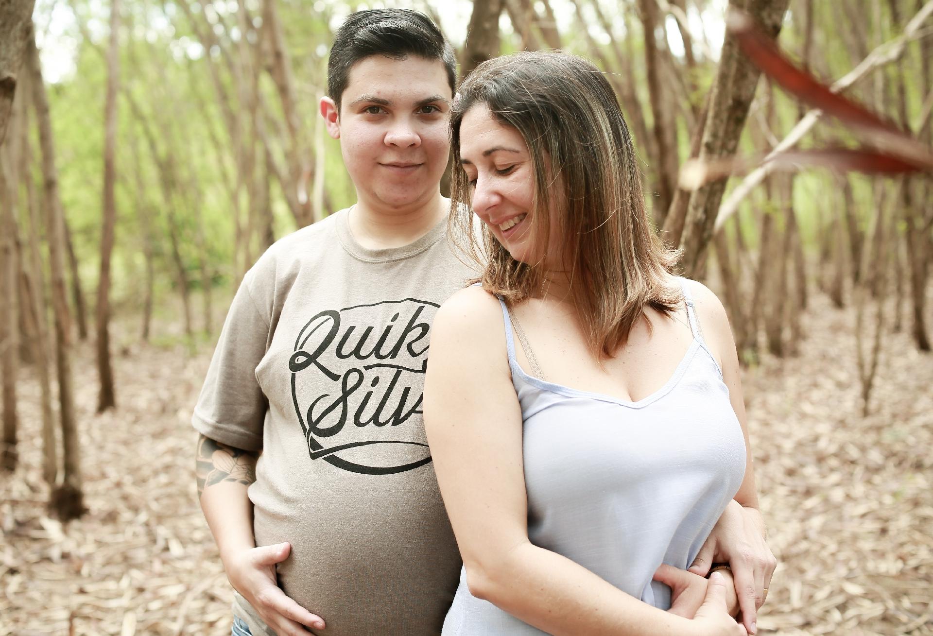 Os dois pretendem amamentar a filha - Iwi Onodera/UOL