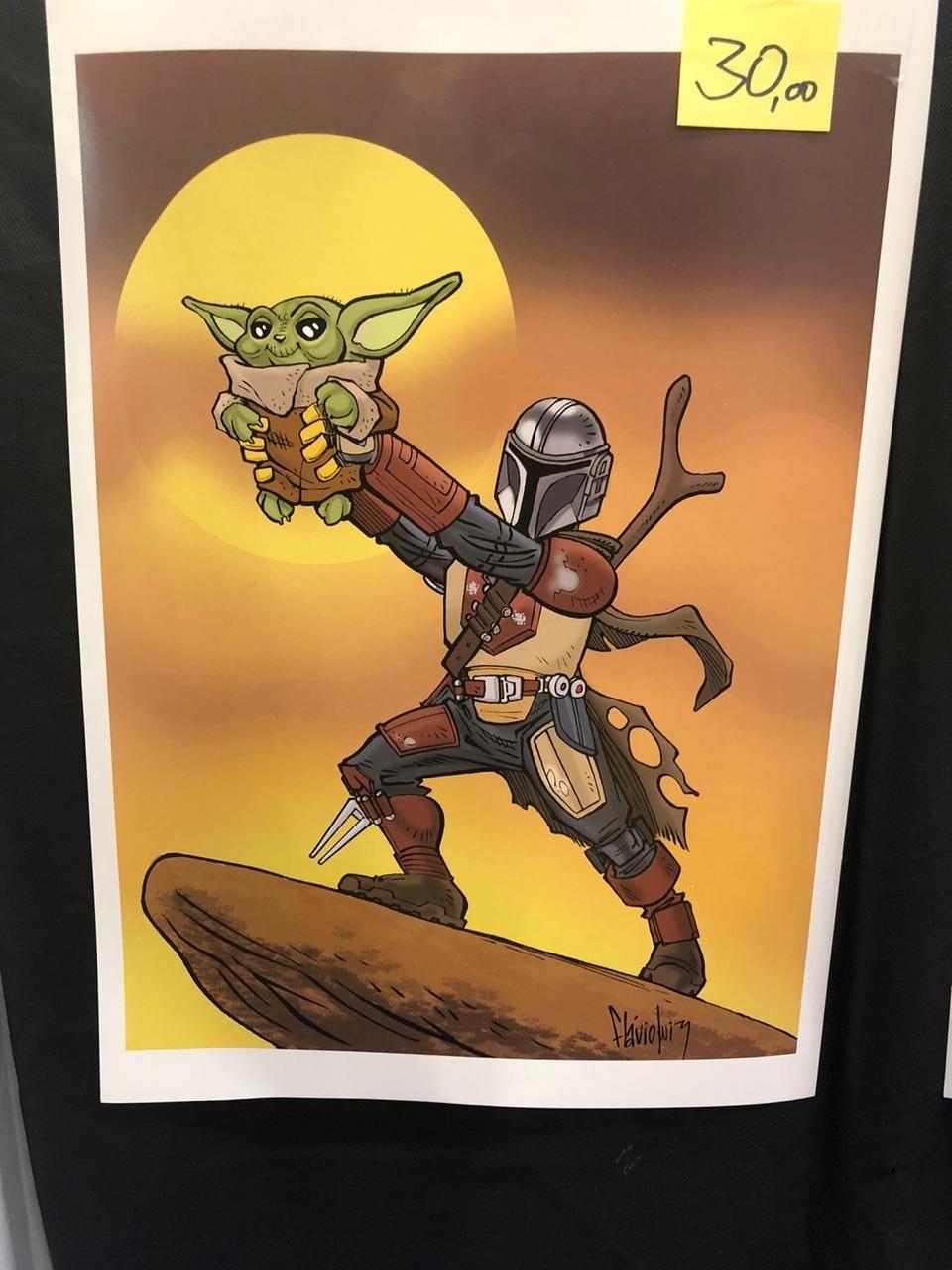 Série The Mandalorian ainda não chegou ao Brasil, mas o Baby Yoda já! - Felipe Pinheiro/UOL