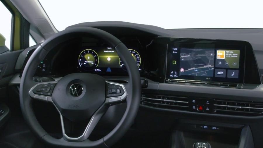 Volkswagen Golf 2020 virá com climatizador com comando de voz - Divulgação