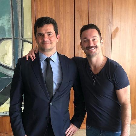 Sergio Moro e Diego Hypolito - Reprodução/ Instagram