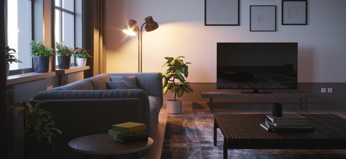 Sala de estar pode ganhar nova vida com alguns bons truques de iluminação - iStockphotos