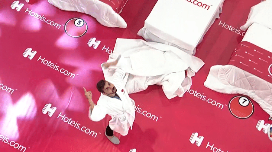 BBB 21: Caio se salvou do 8º paredão ao vencer a prova bate e volta - Reprodução/Globoplay