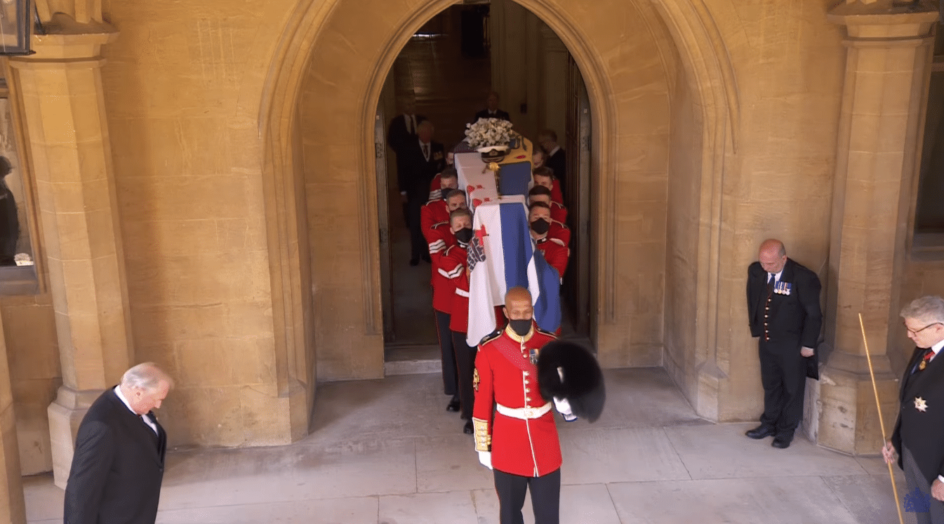 Funeral do príncipe Philip no Castelo de Windsor - Reprodução / Youtube