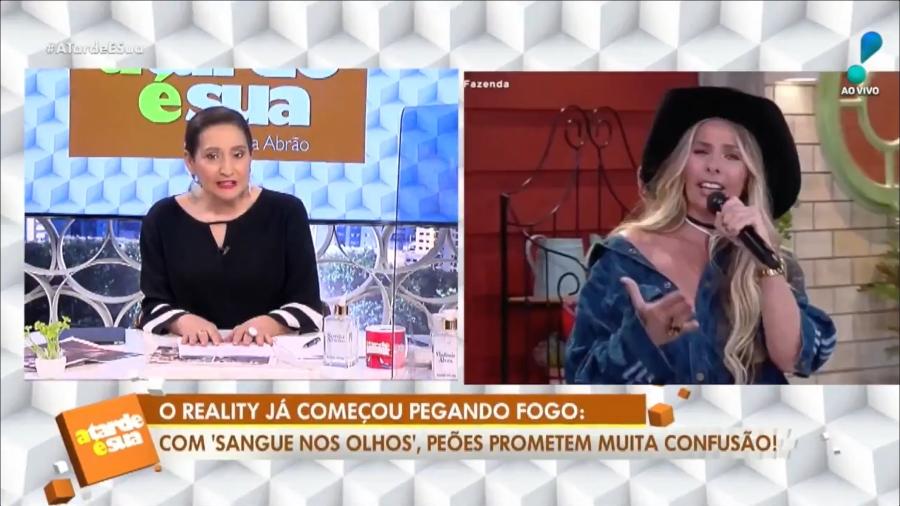 Sonia Abrão criticou estreia de Galisteu em "A Fazenda 2021" - Reprodução/RedeTV!