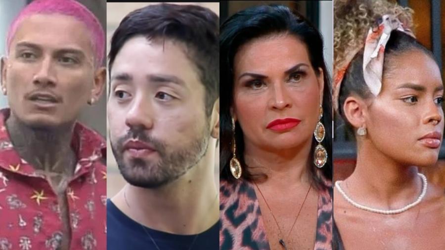 A Fazenda 2021: Dynho Rico, Solange e Sthe estão na segunda roça - Reprodução/Playplus