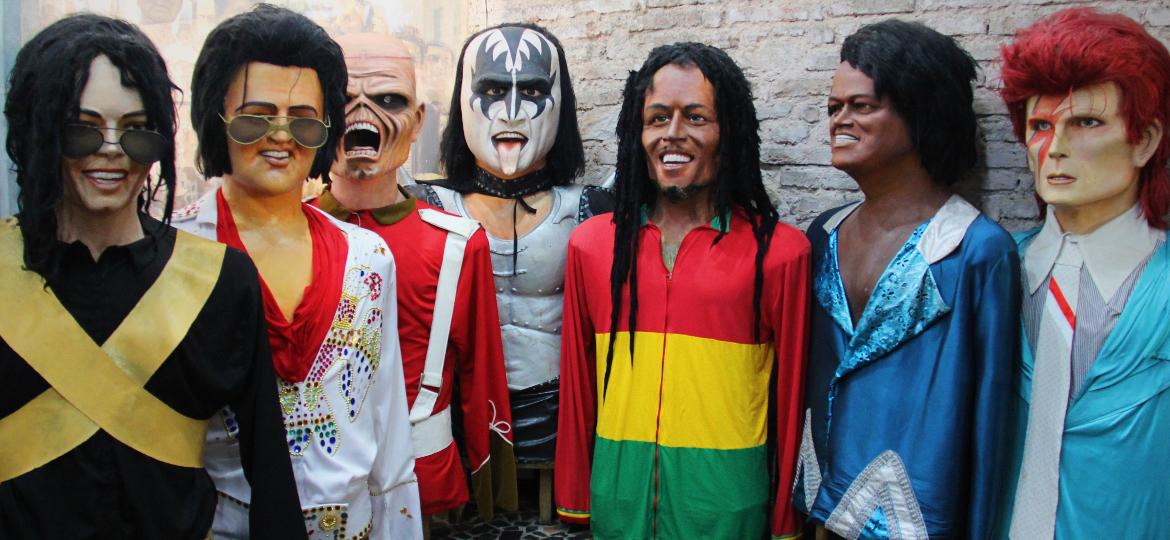 Artistas e personalidades da mídia ganham réplicas gigantes no Carnaval pernambucano - Adriano Alves