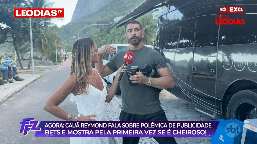 Cauã Reymond comentou sobre publicidades feitas para casa de aposta - Reprodução/SBT