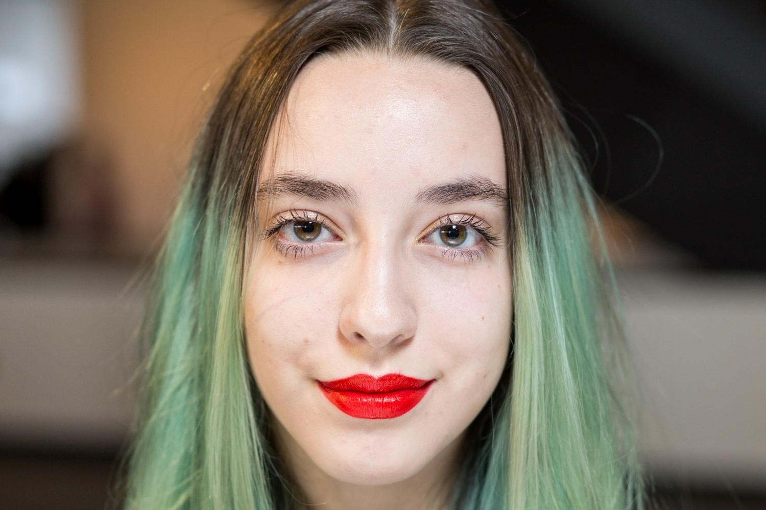 Beleza de rua - SPFW Inverno 2016 - cabelo colorido - Gabriel Quintão/UOL