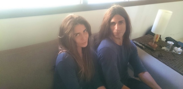 Giovanna Antonelli e Pedro Henrique Bittencourt, seu dublê em "Sol Nascente" - Reprodução/Instagram/pedroduble