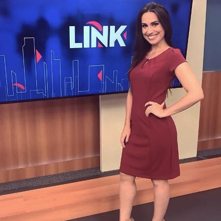 Tainá Falcão é a nova apresentadora do jornal "Link Record", na Record News - Divulgação - Divulgação