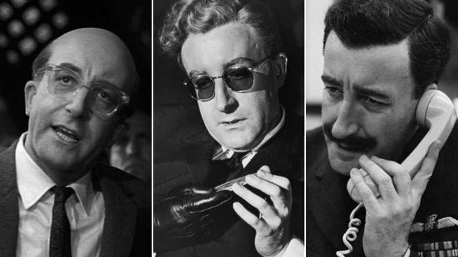 Peter Sellers foi indicado ao Oscar de melhor ator em 1965 após fazer três papéis no filme "Dr. Fantástico" - Divulgação