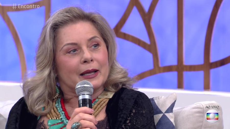 Vera Fischer participa do "Encontro" - Reprodução/Globo