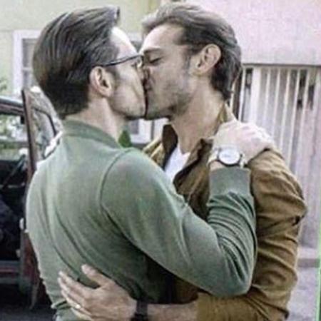 Casal gay alvo de protestos dará primeiro beijo gay em novela no México - Reprodução/Instagram/sergio_mur