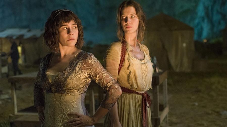 Alessandra Negrini e Nathalia Dill são vilã e mocinha em "Orgulho e Paixão" - Globo/Cesar Alves