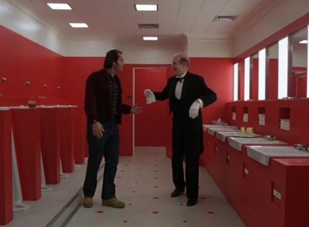 Jack Nicholson e Philip Stone em cena de "O Iluminado" (1980) - Divulgação