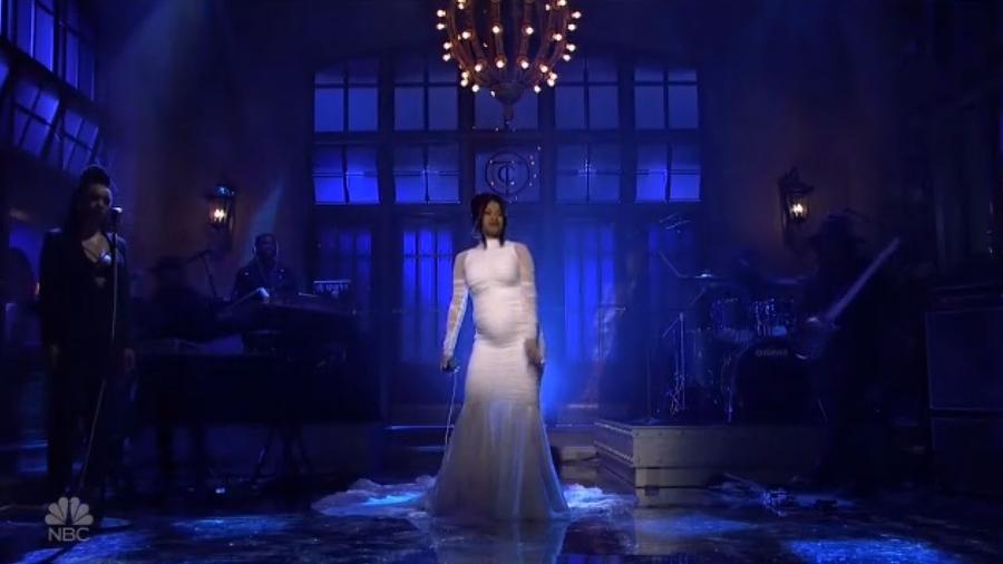 Cardi B em performance no "Saturday Night Live" - Reprodução/NBC