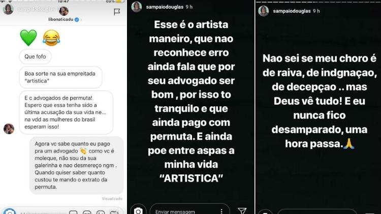 Douglas Sampaio discute no Instagram com Cadu Libonati - parte 3 - Reprodução/Instagram - Reprodução/Instagram