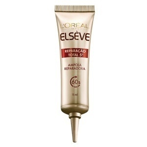 Ampola Unitária Reparação Total 5+, Elseve L?Oréal Paris: para restaurar cabelos danificados, R$7, www.loreal-paris.com.br - Divulgação