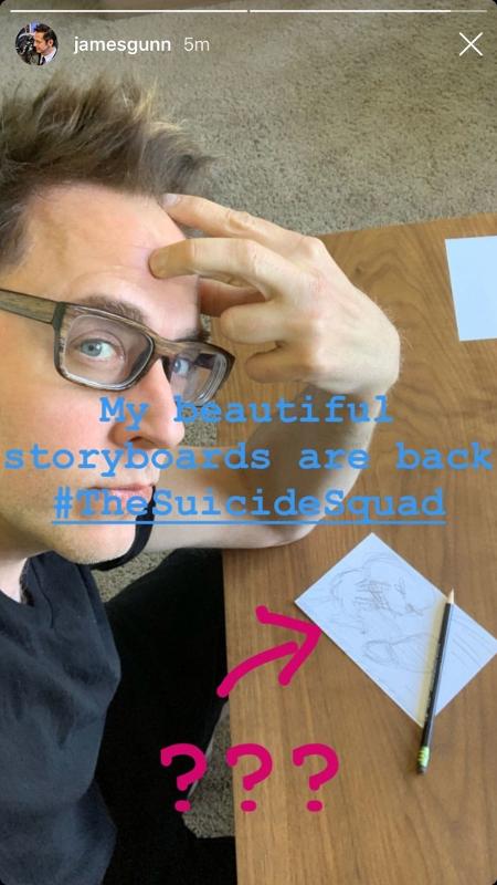 James Gunn começou produção de "Esquadrão Suicida 2" - Reprodução/Instagram - Reprodução/Instagram