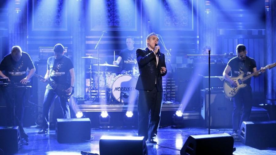 O cantor Morrissey se apresenta nos EUA - Getty Images
