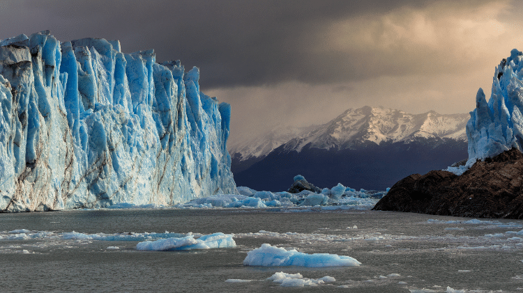 Geleira Perito Moreno na Patagônia argentina