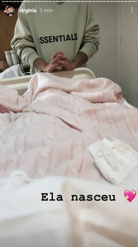Virgínia Fonseca anunciou o nascimento da filha Maria Alice - Reprodução/Instagram - Reprodução/Instagram