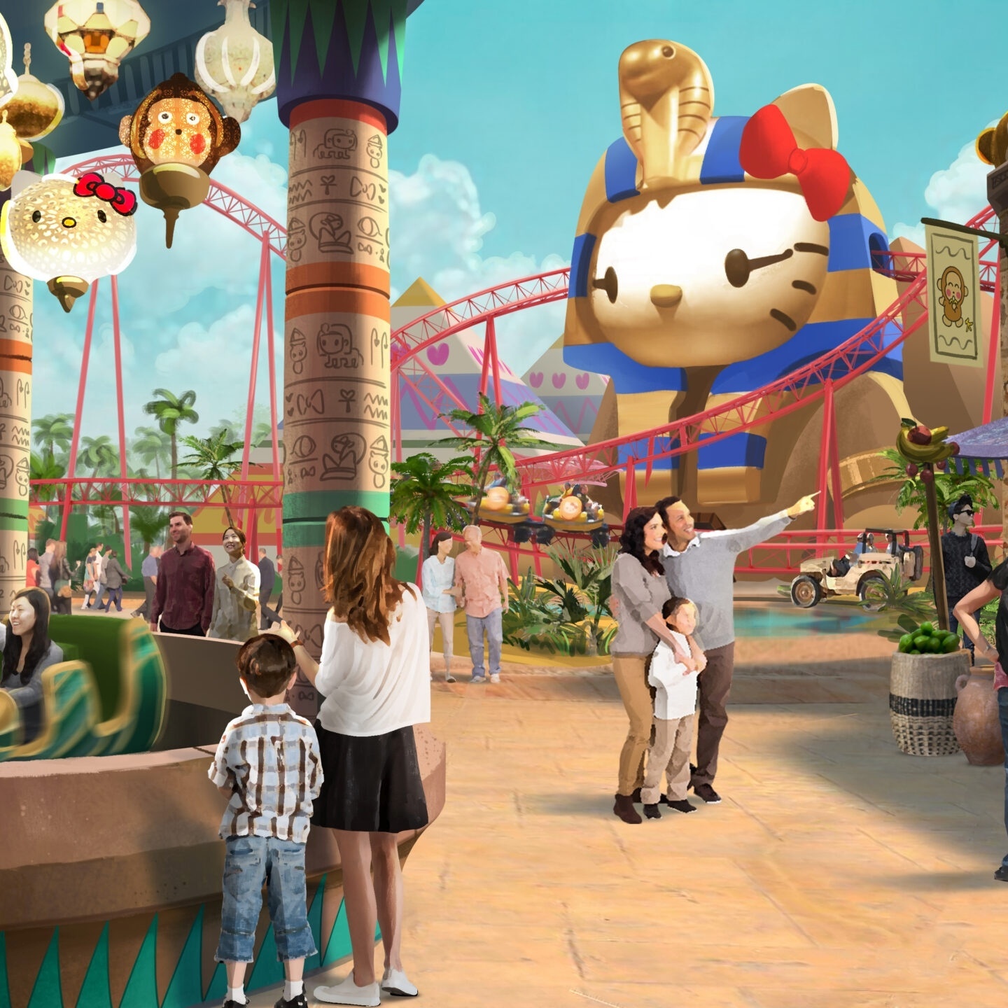 Parque temático e resort da Hello Kitty abrirão na China em 2025