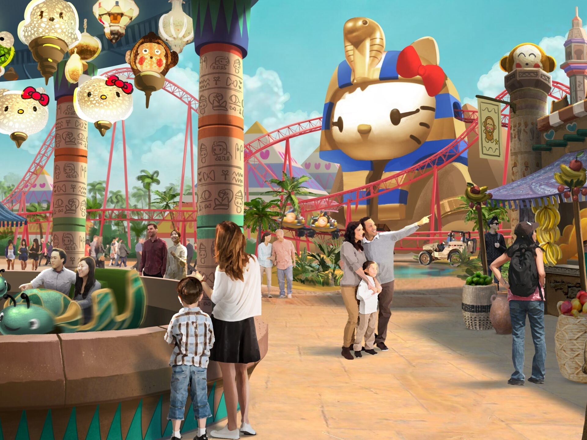 Parque temático e resort da Hello Kitty abrirão na China em 2025