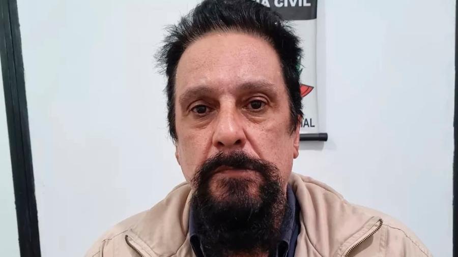 Paulo Cupertino foi preso na segunda-feira (16) após três anos foragido - Divulgação/Polícia Civil