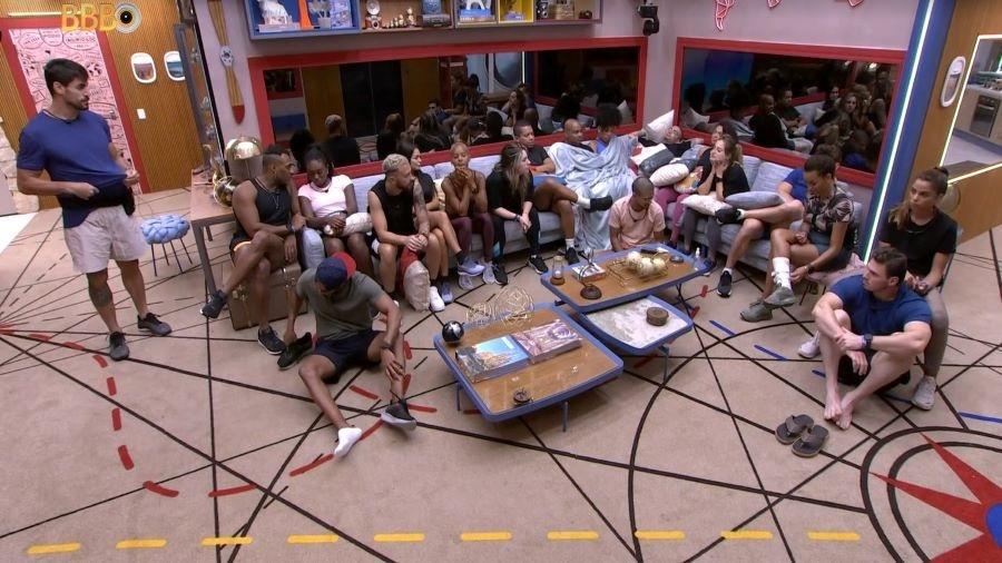 BBB 23: Brothers se preparam para Prova do Anjo - Reprodução/Globoplay