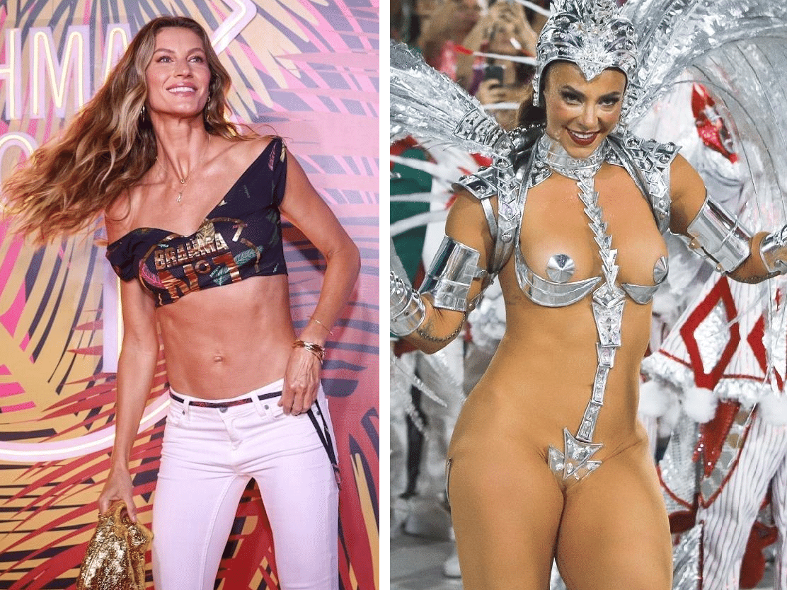 Carnaval 2023: Gisele e Paolla Oliveira ofuscam escolas do Rio